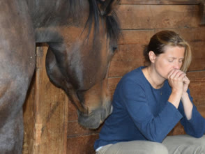 Erica van Baalen, Helping Hands board member and certified equine specialist